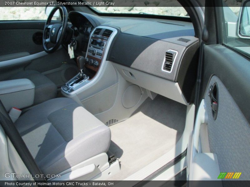 Silverstone Metallic / Light Gray 2007 Chevrolet Equinox LT