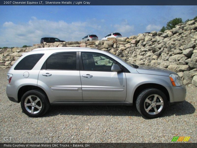 Silverstone Metallic / Light Gray 2007 Chevrolet Equinox LT