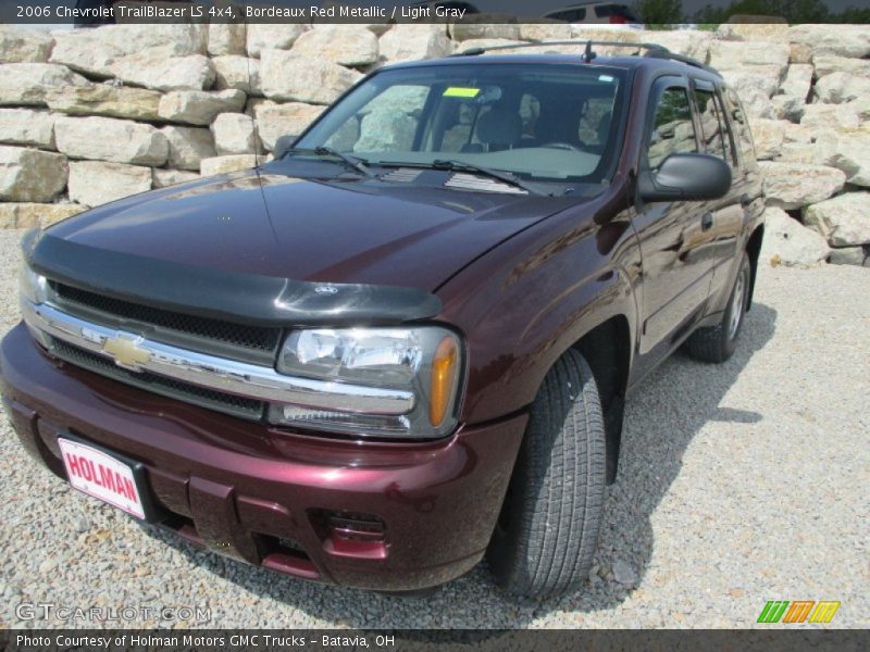Bordeaux Red Metallic / Light Gray 2006 Chevrolet TrailBlazer LS 4x4