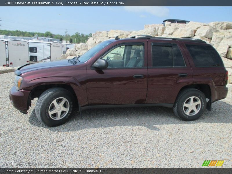 Bordeaux Red Metallic / Light Gray 2006 Chevrolet TrailBlazer LS 4x4