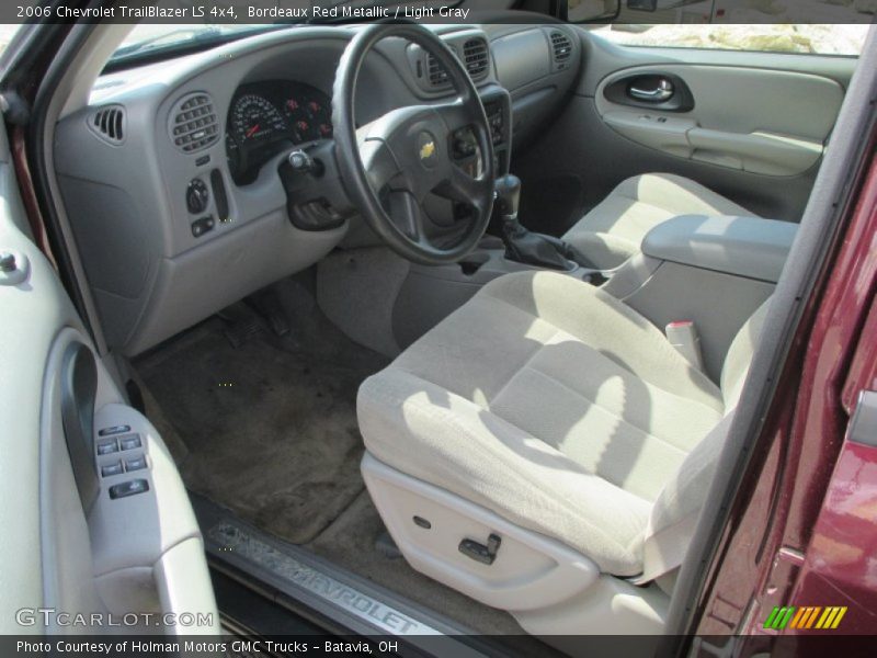 Bordeaux Red Metallic / Light Gray 2006 Chevrolet TrailBlazer LS 4x4