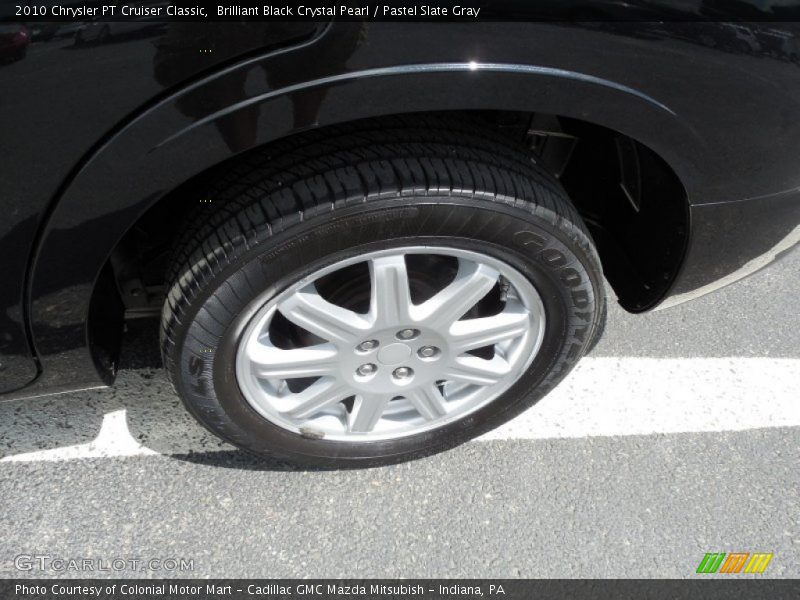 Brilliant Black Crystal Pearl / Pastel Slate Gray 2010 Chrysler PT Cruiser Classic