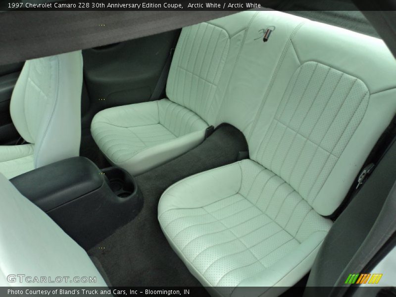 Rear Seat of 1997 Camaro Z28 30th Anniversary Edition Coupe