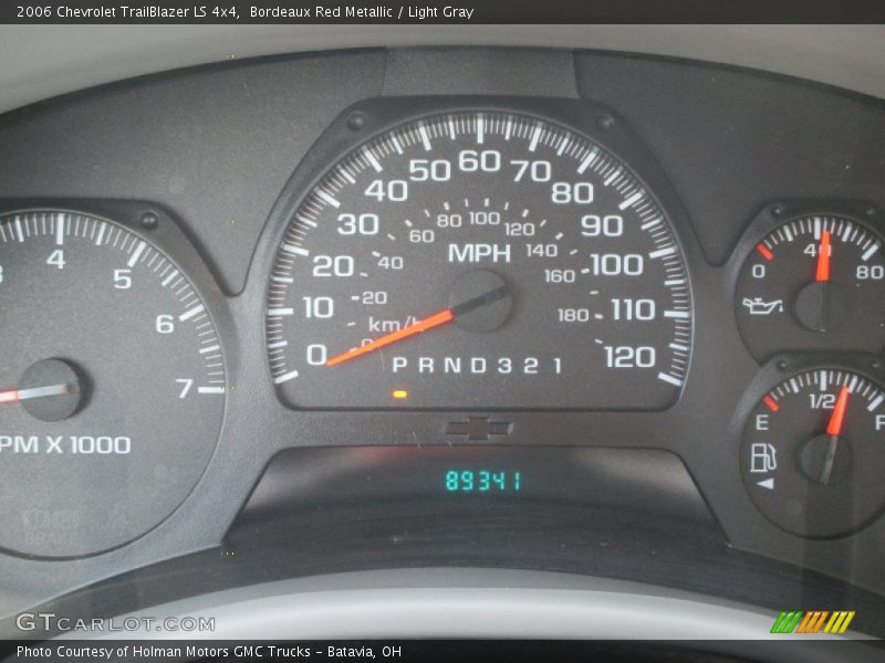 Bordeaux Red Metallic / Light Gray 2006 Chevrolet TrailBlazer LS 4x4