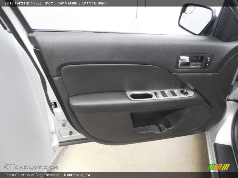 Ingot Silver Metallic / Charcoal Black 2012 Ford Fusion SEL