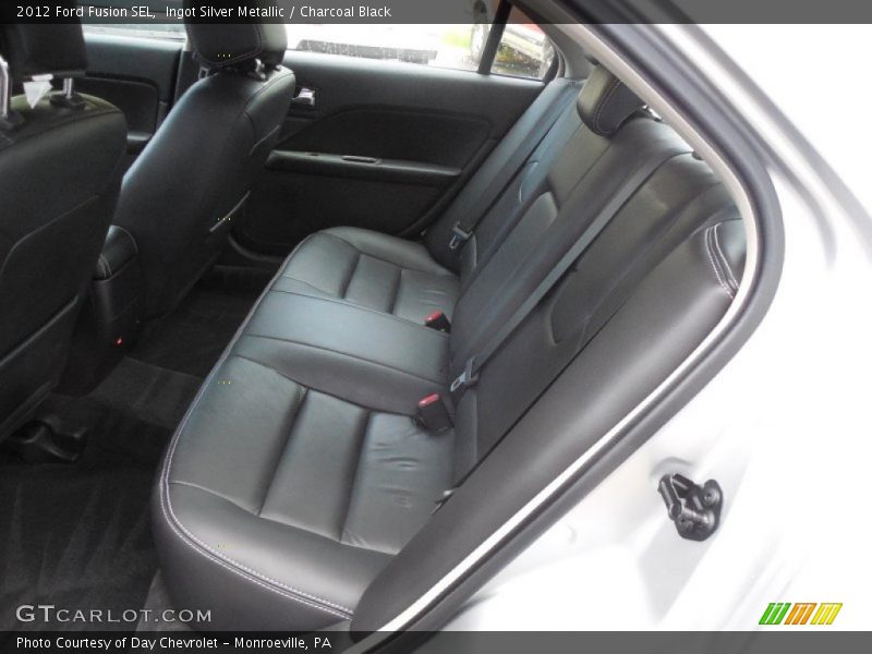 Ingot Silver Metallic / Charcoal Black 2012 Ford Fusion SEL