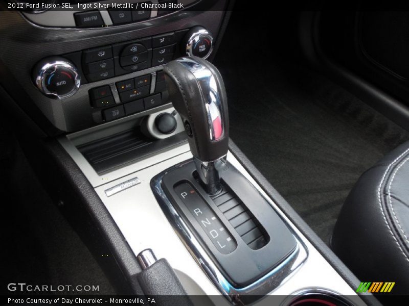 Ingot Silver Metallic / Charcoal Black 2012 Ford Fusion SEL
