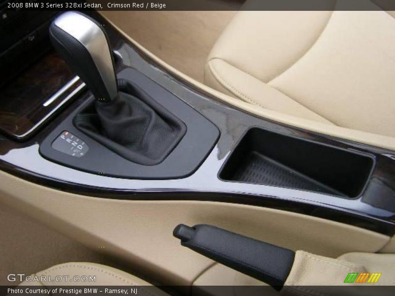 Crimson Red / Beige 2008 BMW 3 Series 328xi Sedan