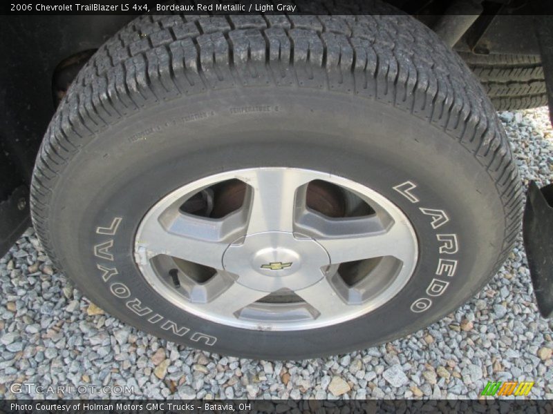 Bordeaux Red Metallic / Light Gray 2006 Chevrolet TrailBlazer LS 4x4