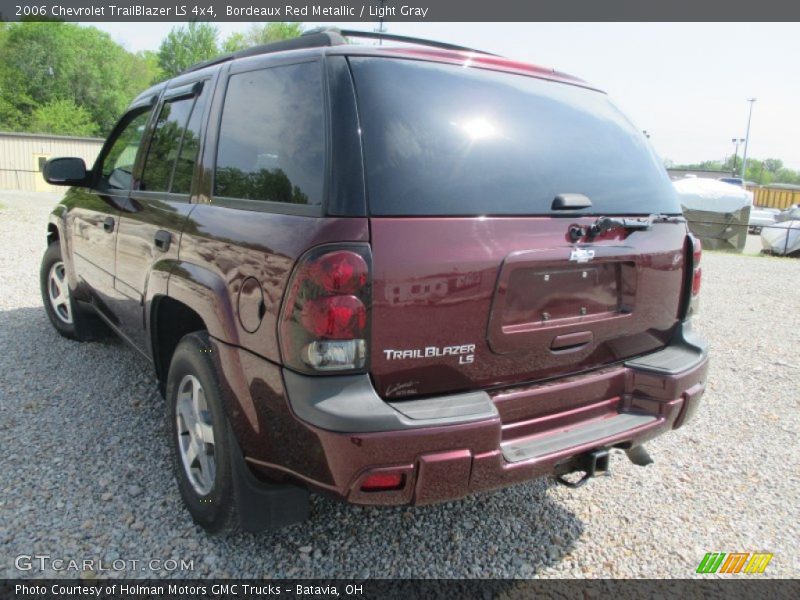 Bordeaux Red Metallic / Light Gray 2006 Chevrolet TrailBlazer LS 4x4