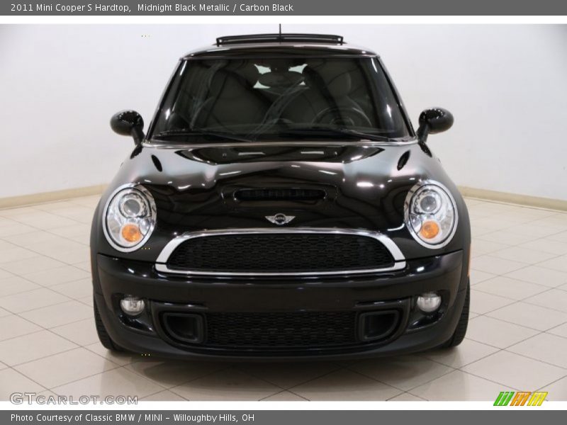 Midnight Black Metallic / Carbon Black 2011 Mini Cooper S Hardtop