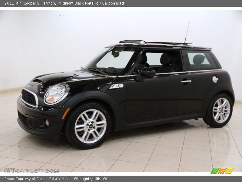 Midnight Black Metallic / Carbon Black 2011 Mini Cooper S Hardtop