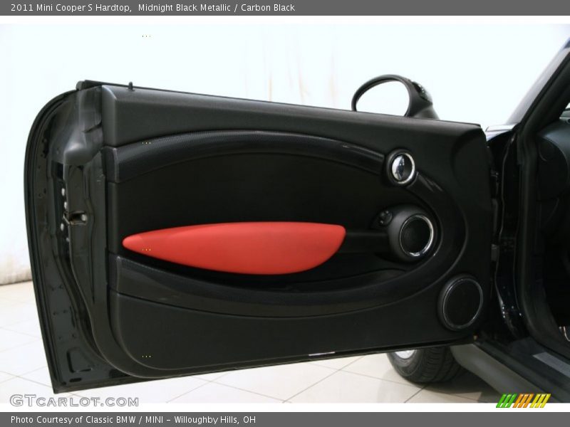 Midnight Black Metallic / Carbon Black 2011 Mini Cooper S Hardtop