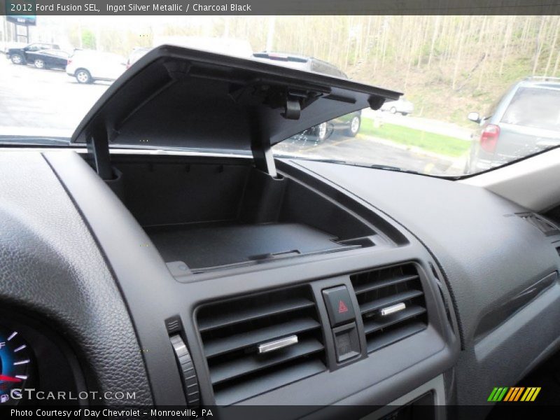 Ingot Silver Metallic / Charcoal Black 2012 Ford Fusion SEL