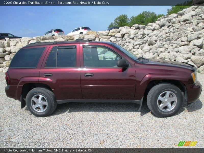 Bordeaux Red Metallic / Light Gray 2006 Chevrolet TrailBlazer LS 4x4