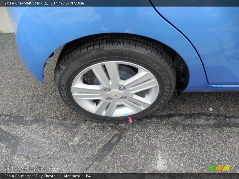 Denim / Silver/Blue 2014 Chevrolet Spark LS