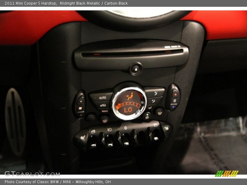 Midnight Black Metallic / Carbon Black 2011 Mini Cooper S Hardtop