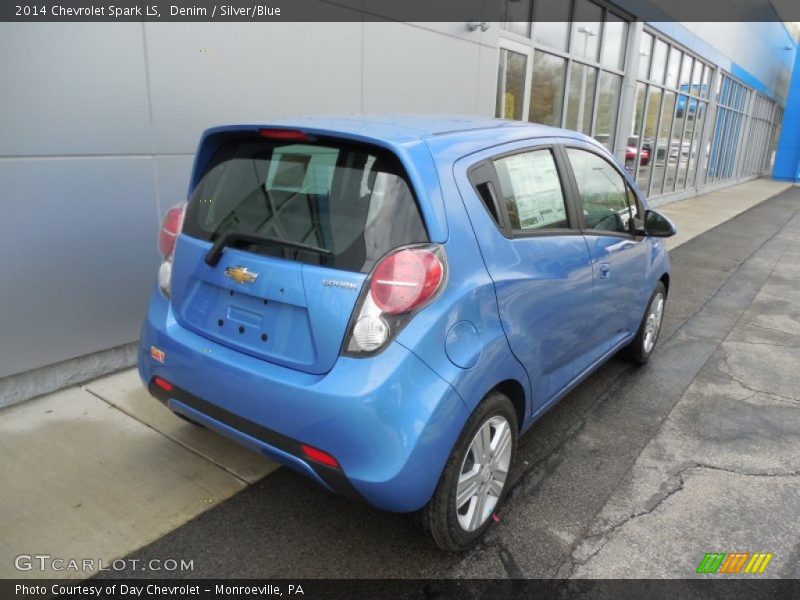 Denim / Silver/Blue 2014 Chevrolet Spark LS