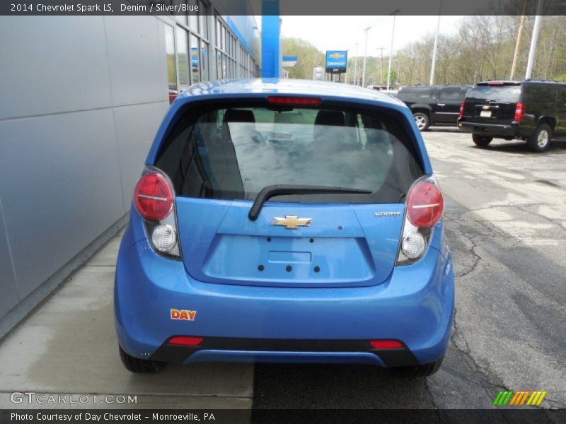 Denim / Silver/Blue 2014 Chevrolet Spark LS