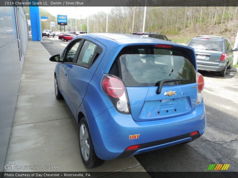 Denim / Silver/Blue 2014 Chevrolet Spark LS