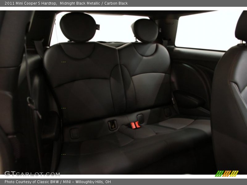Midnight Black Metallic / Carbon Black 2011 Mini Cooper S Hardtop