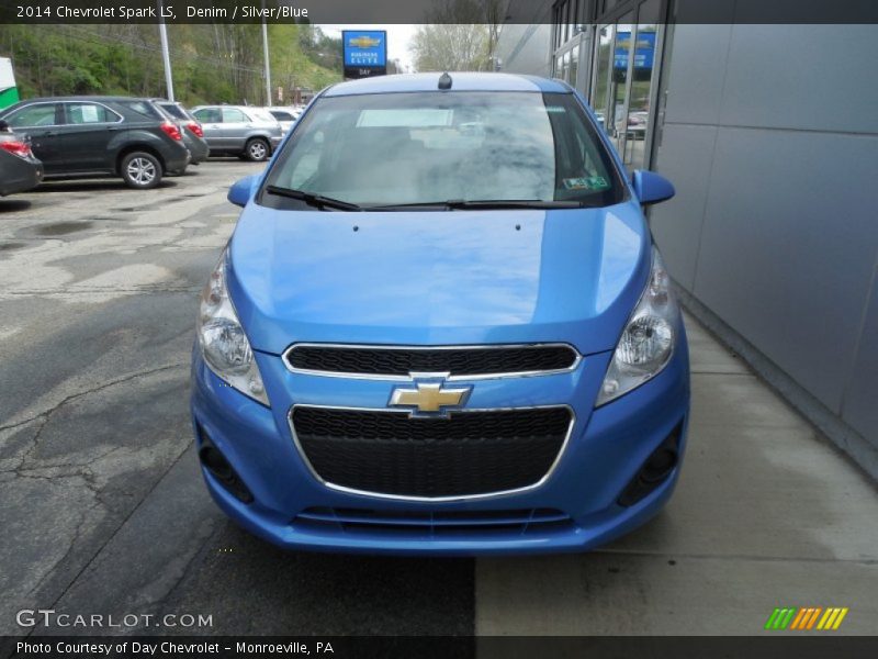 Denim / Silver/Blue 2014 Chevrolet Spark LS