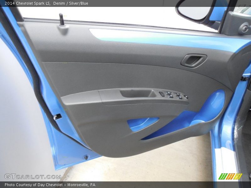 Denim / Silver/Blue 2014 Chevrolet Spark LS