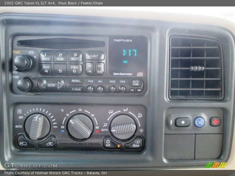 Onyx Black / Pewter/Shale 2002 GMC Yukon XL SLT 4x4
