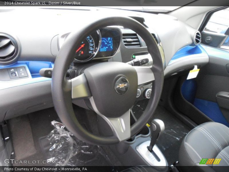 Denim / Silver/Blue 2014 Chevrolet Spark LS