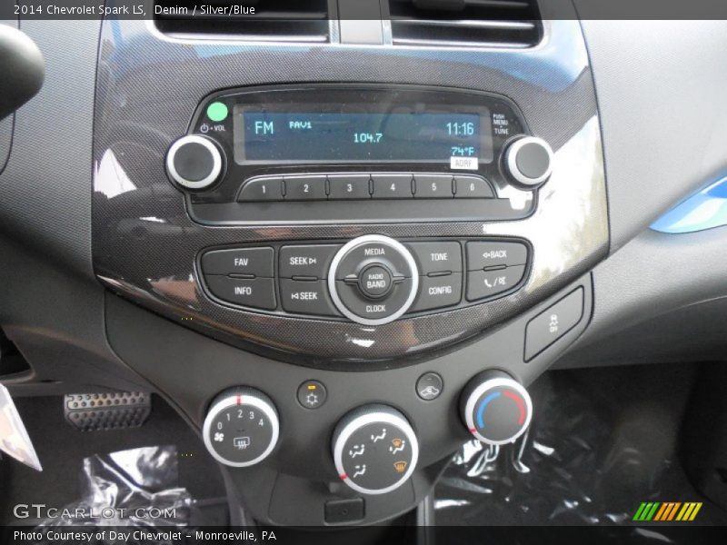 Denim / Silver/Blue 2014 Chevrolet Spark LS