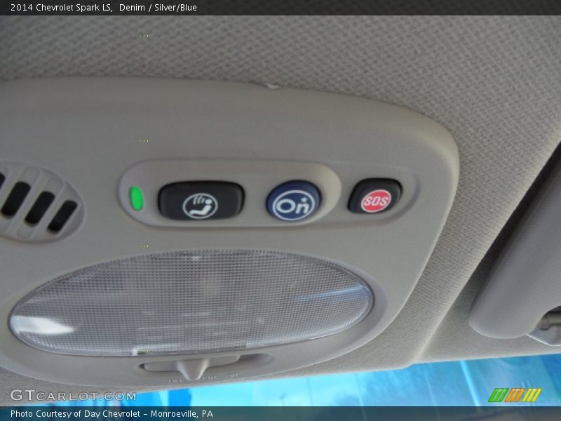 Denim / Silver/Blue 2014 Chevrolet Spark LS