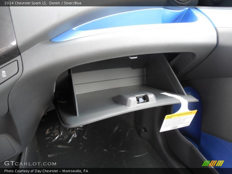 Denim / Silver/Blue 2014 Chevrolet Spark LS
