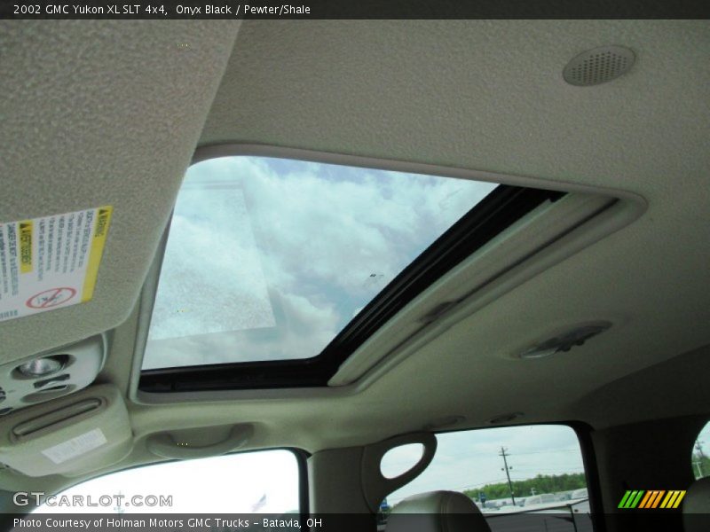 Onyx Black / Pewter/Shale 2002 GMC Yukon XL SLT 4x4