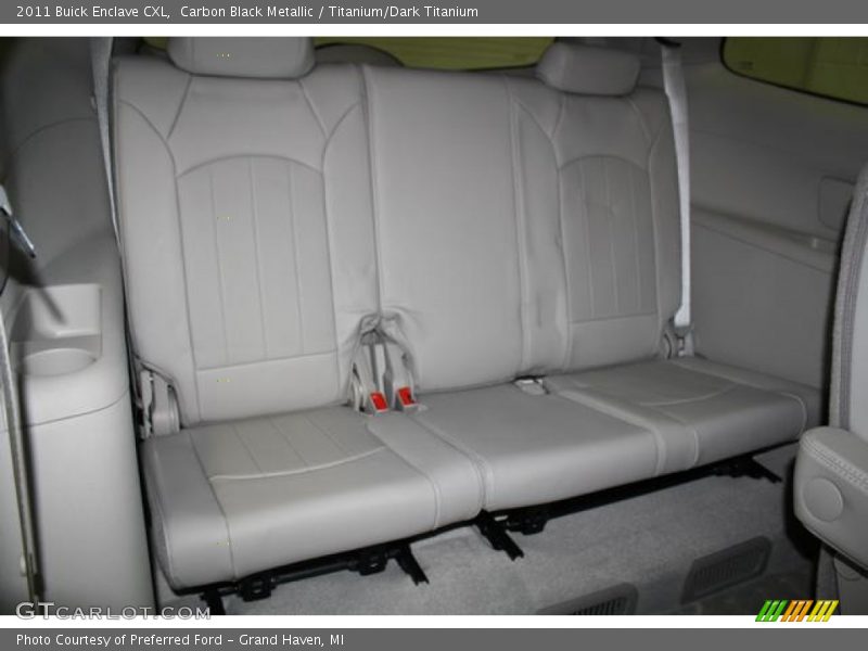 Carbon Black Metallic / Titanium/Dark Titanium 2011 Buick Enclave CXL