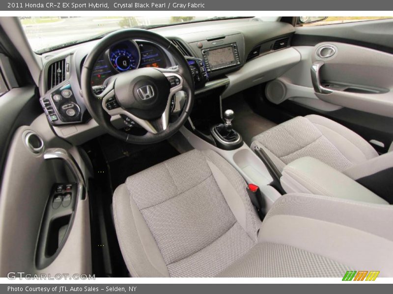 Gray Fabric Interior - 2011 CR-Z EX Sport Hybrid 