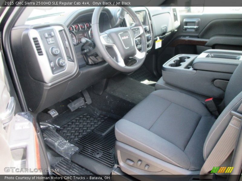 Onyx Black / Jet Black 2015 GMC Sierra 2500HD SLE Regular Cab 4x4