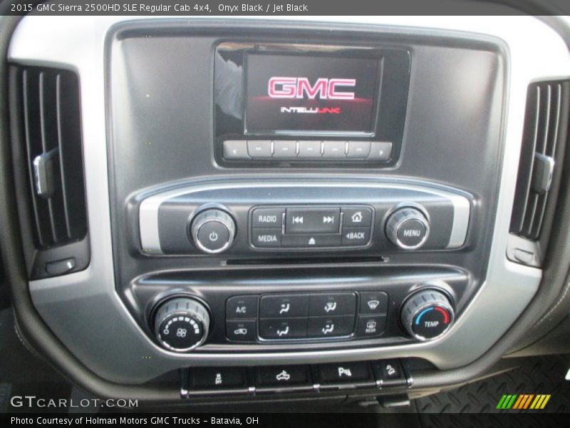 Onyx Black / Jet Black 2015 GMC Sierra 2500HD SLE Regular Cab 4x4