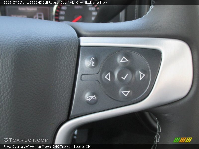 Onyx Black / Jet Black 2015 GMC Sierra 2500HD SLE Regular Cab 4x4