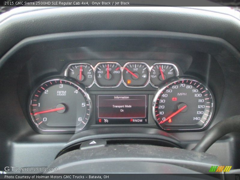 Onyx Black / Jet Black 2015 GMC Sierra 2500HD SLE Regular Cab 4x4