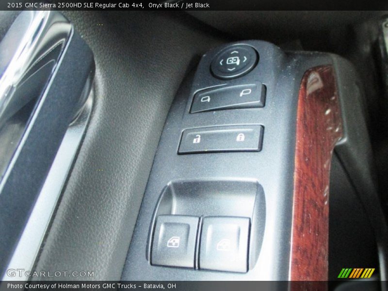 Onyx Black / Jet Black 2015 GMC Sierra 2500HD SLE Regular Cab 4x4
