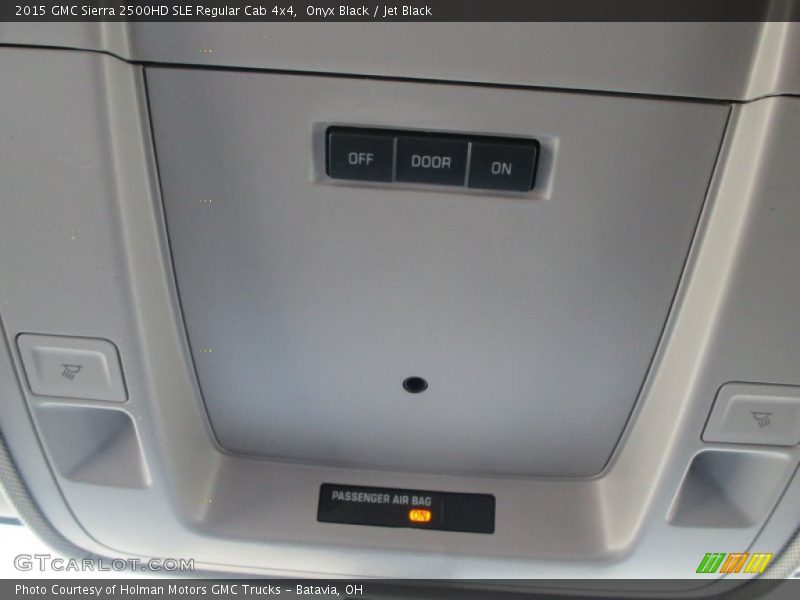 Onyx Black / Jet Black 2015 GMC Sierra 2500HD SLE Regular Cab 4x4