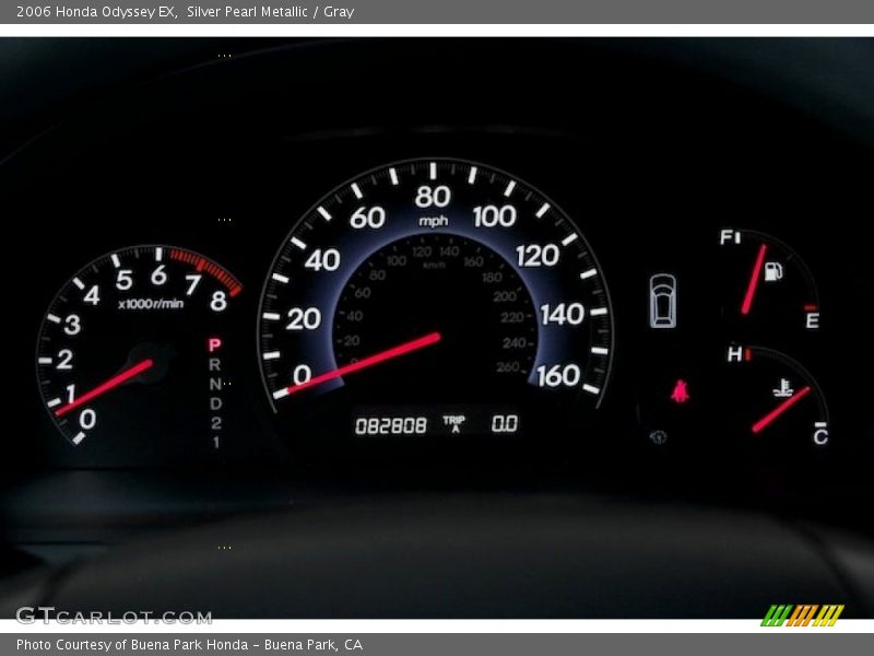 Silver Pearl Metallic / Gray 2006 Honda Odyssey EX
