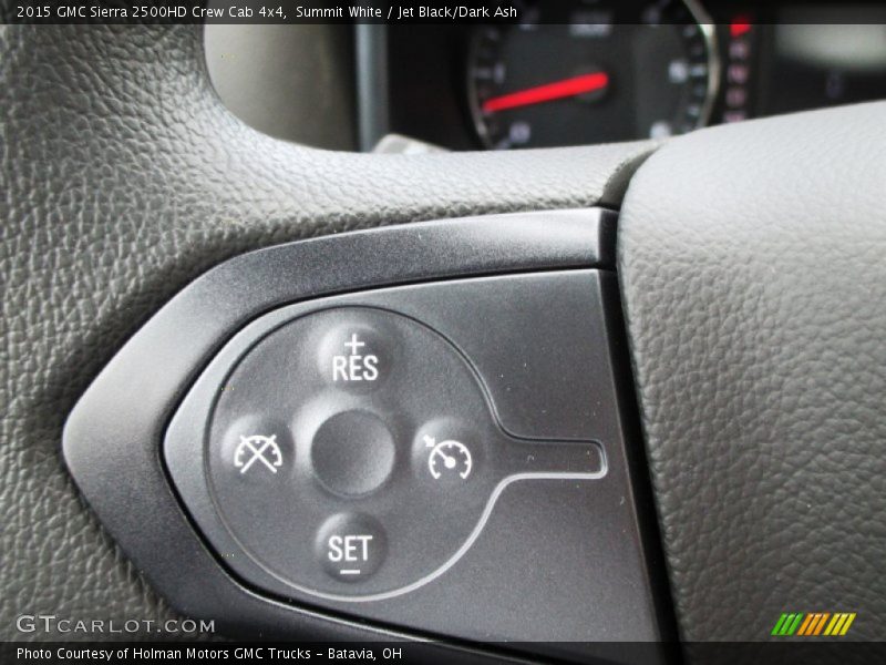 Summit White / Jet Black/Dark Ash 2015 GMC Sierra 2500HD Crew Cab 4x4