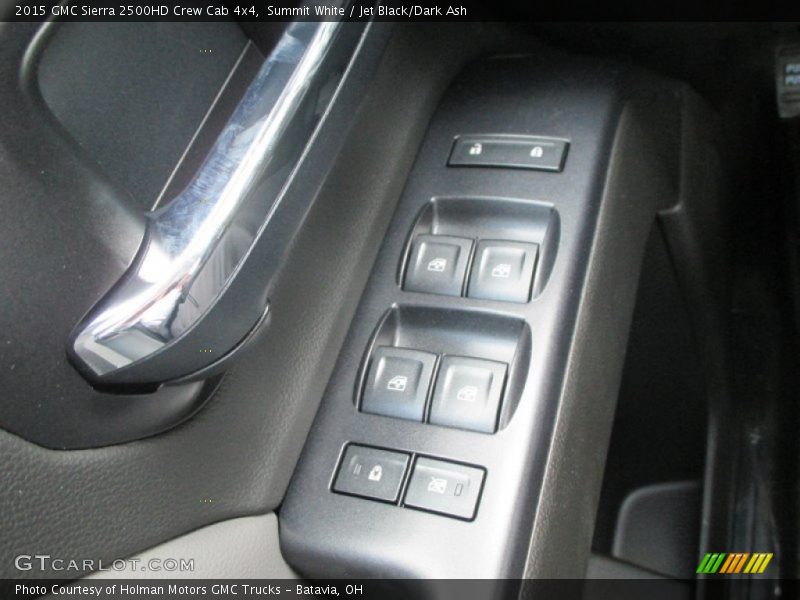 Summit White / Jet Black/Dark Ash 2015 GMC Sierra 2500HD Crew Cab 4x4