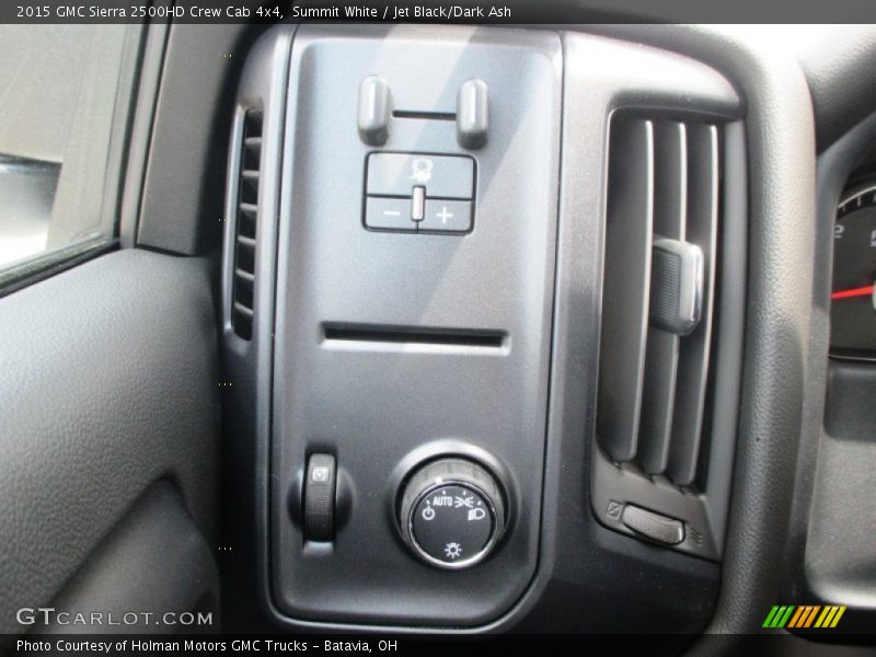 Summit White / Jet Black/Dark Ash 2015 GMC Sierra 2500HD Crew Cab 4x4