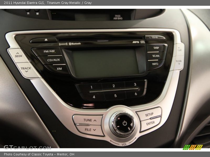 Titanium Gray Metallic / Gray 2011 Hyundai Elantra GLS