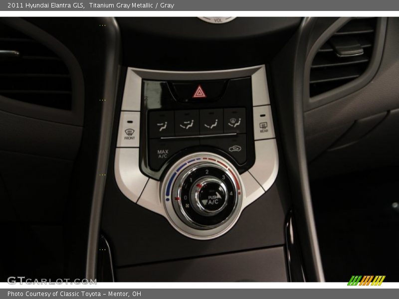 Titanium Gray Metallic / Gray 2011 Hyundai Elantra GLS