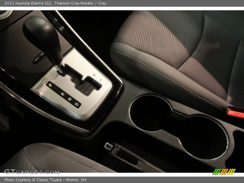Titanium Gray Metallic / Gray 2011 Hyundai Elantra GLS