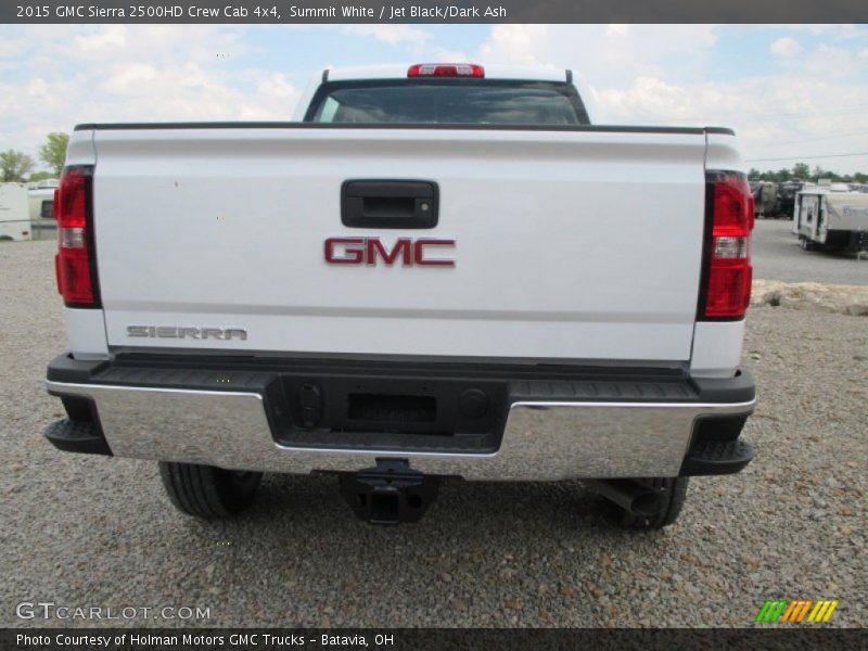 Summit White / Jet Black/Dark Ash 2015 GMC Sierra 2500HD Crew Cab 4x4