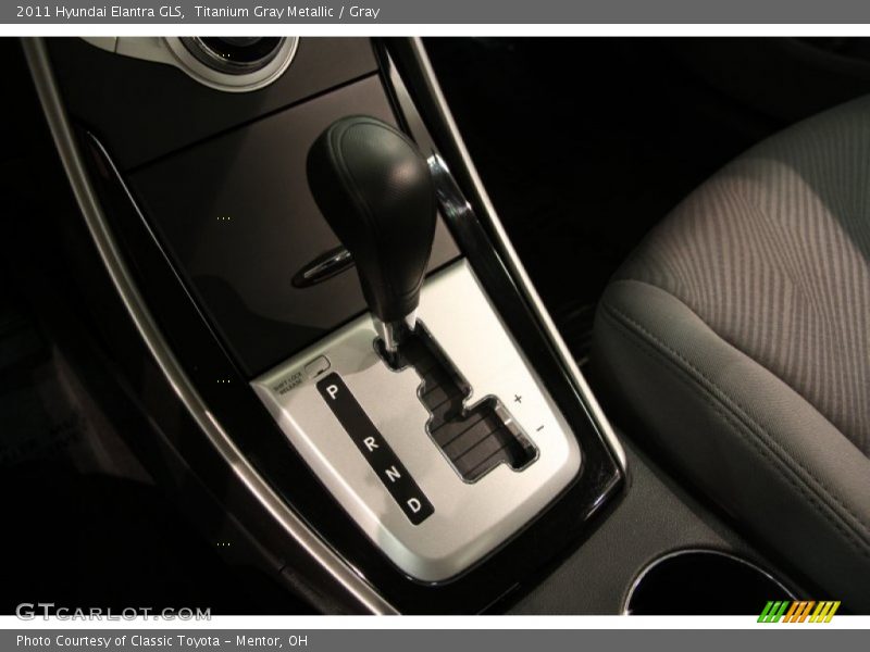 Titanium Gray Metallic / Gray 2011 Hyundai Elantra GLS